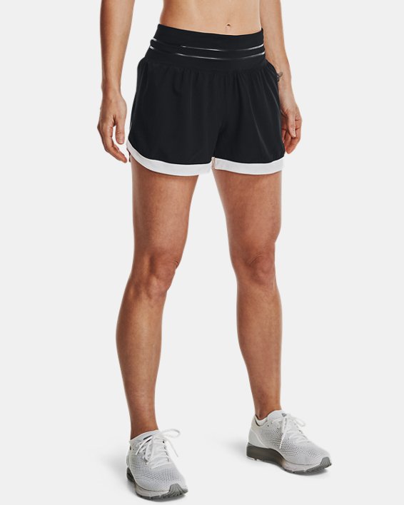 Women's UA PaceHER Shorts in Black image number 0